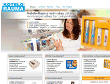 Tablet Screenshot of kotelo-rauma.fi